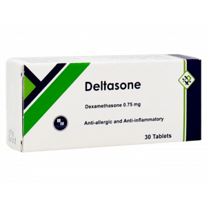 DELTASONE 0.75 MG ( DEXAMETHASONE ) 30 TABLETS